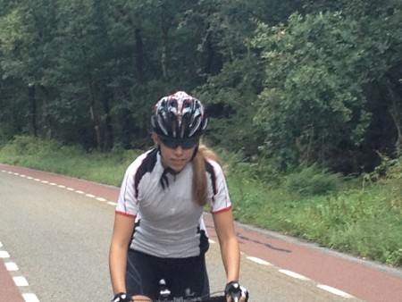 Zondag 8 september 2013, trainen op de Amerongse berg